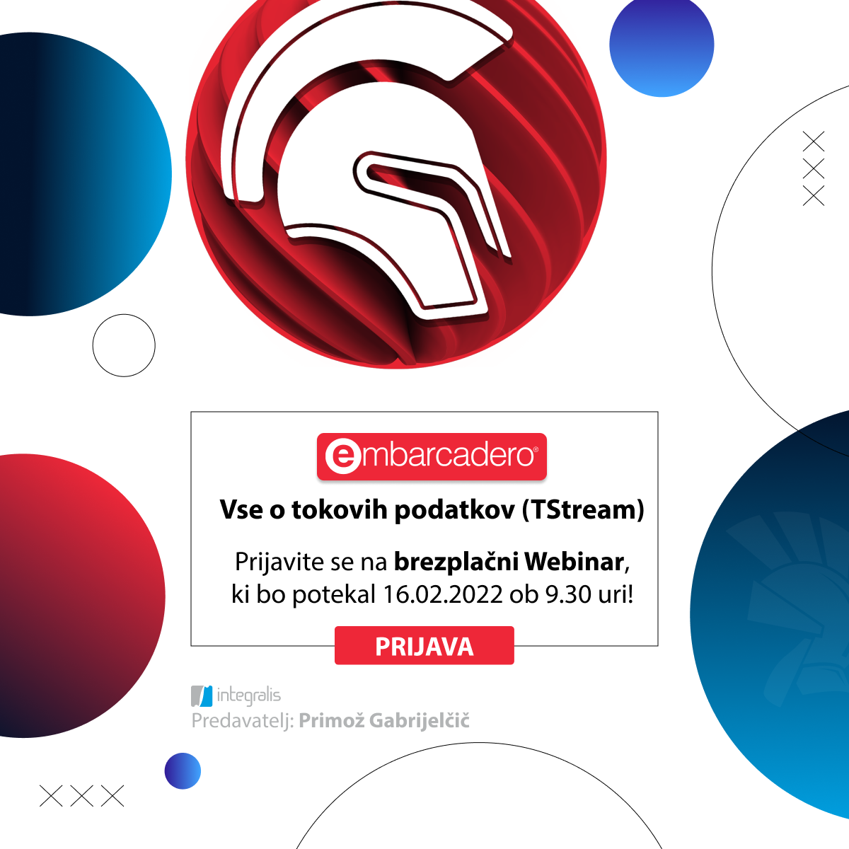 Brezplačen Embarcadero Webinar