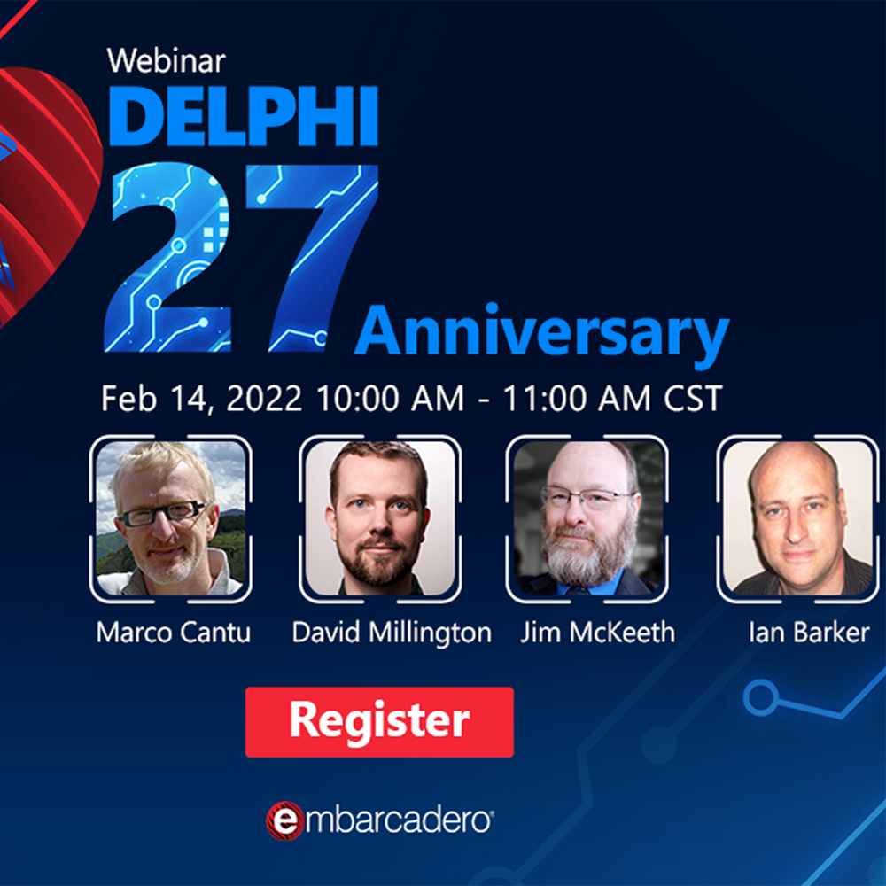 Delphi praznuje 27 let